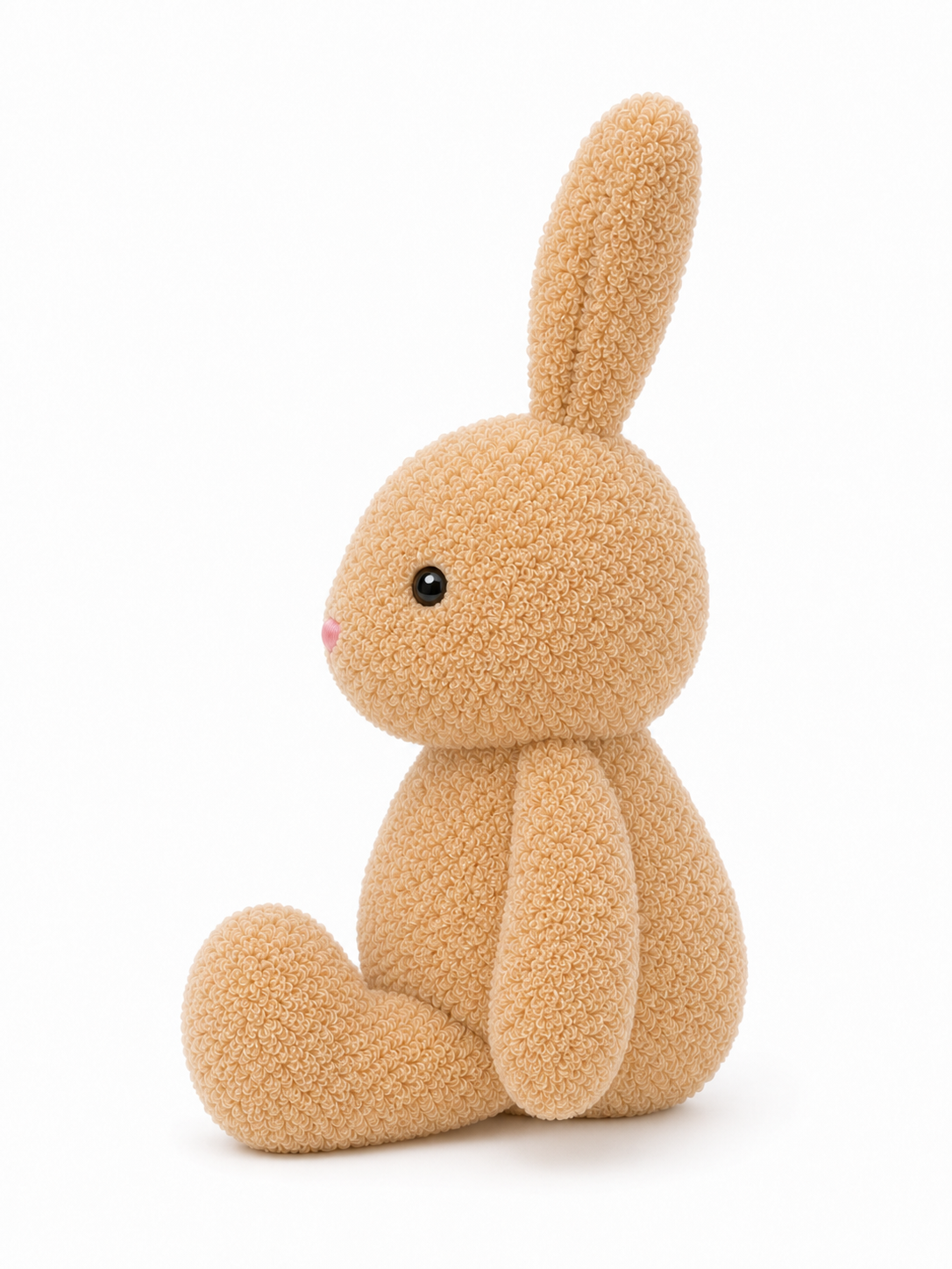peluche-lapin-sable-profil