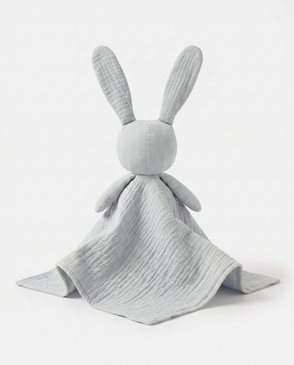 doudou lapin dos finition coton bio le timide