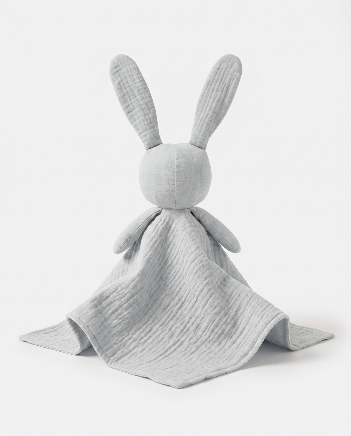 doudou lapin dos finition coton bio le timide