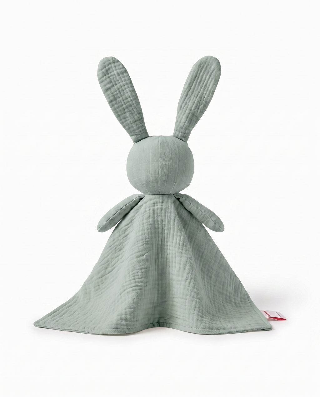 doudou lapin dos finition coton bio le discret