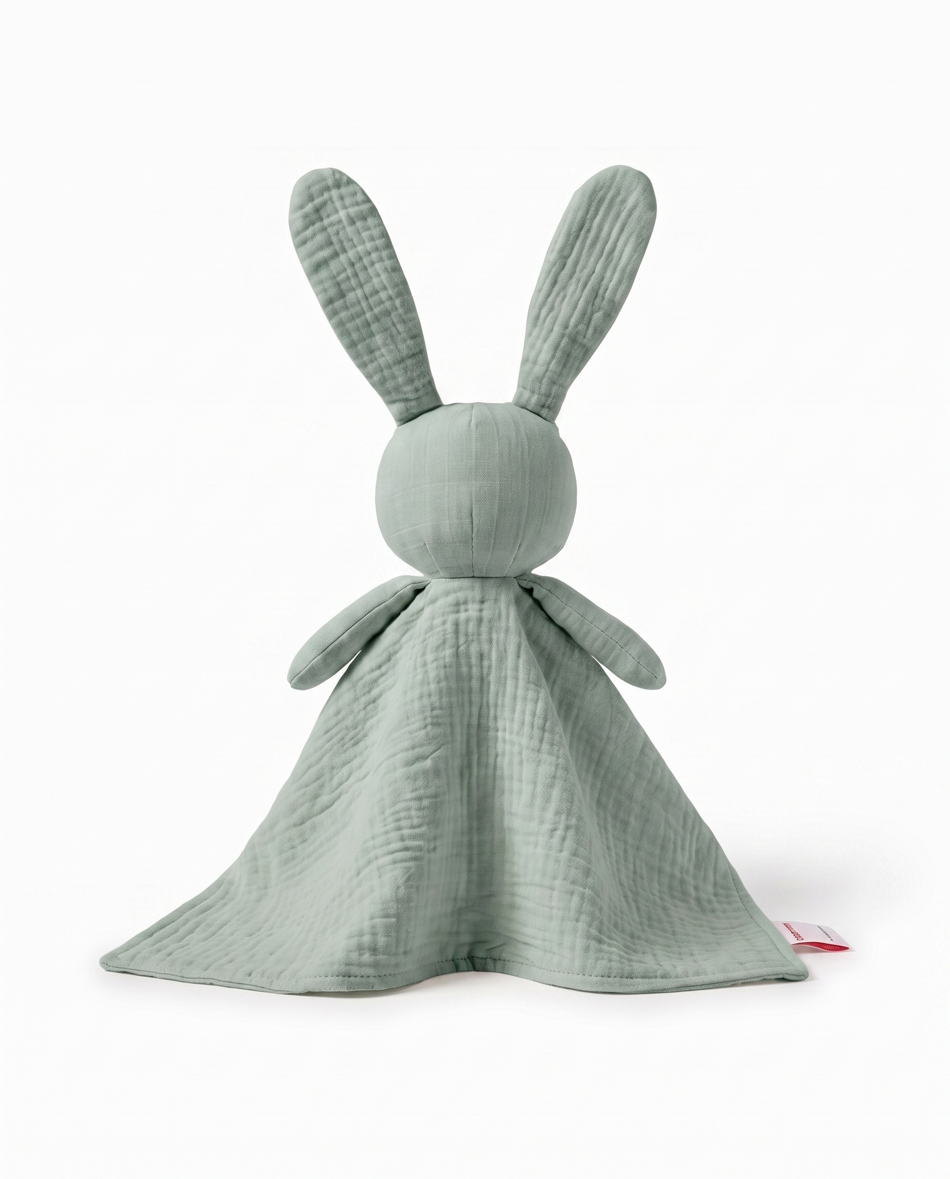 doudou lapin dos finition coton bio le discret