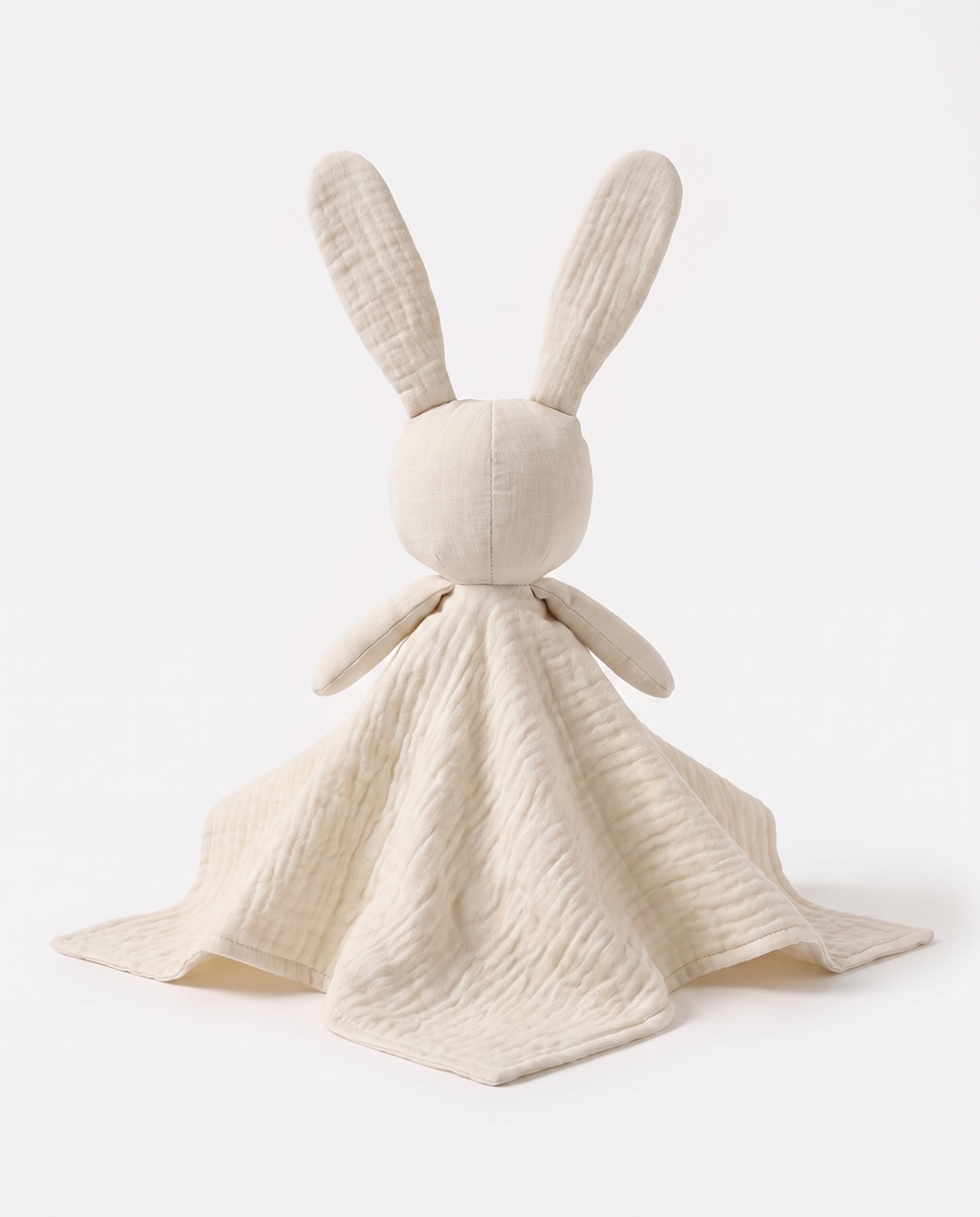 doudou lapin dos finition coton bio le rêveur